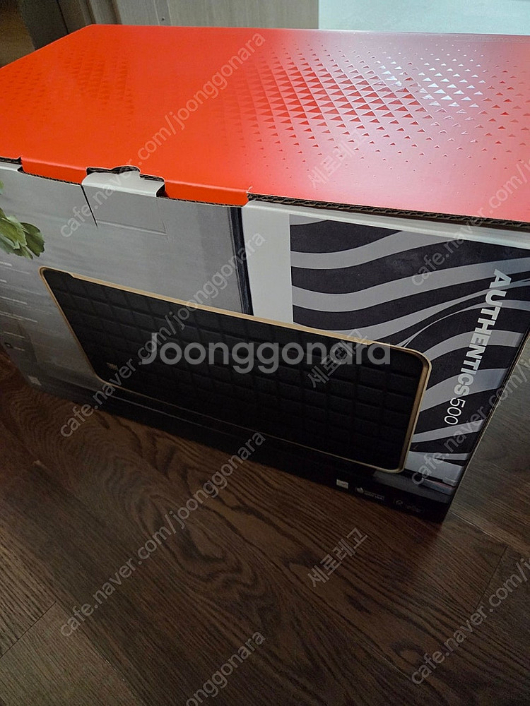 JBL 블루투스스피커 어센틱500 국내 정발 미개봉.(...--1