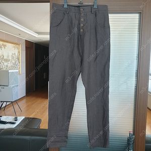 조르지오 아르마니 린넨 슬랙스 팬츠 34사이즈 국내매장 정품