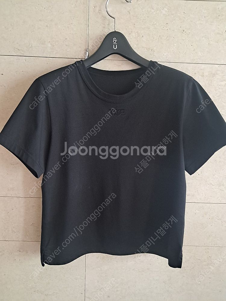 타임 로고 프린팅 티셔츠--0