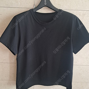 타임 로고 프린팅 티셔츠