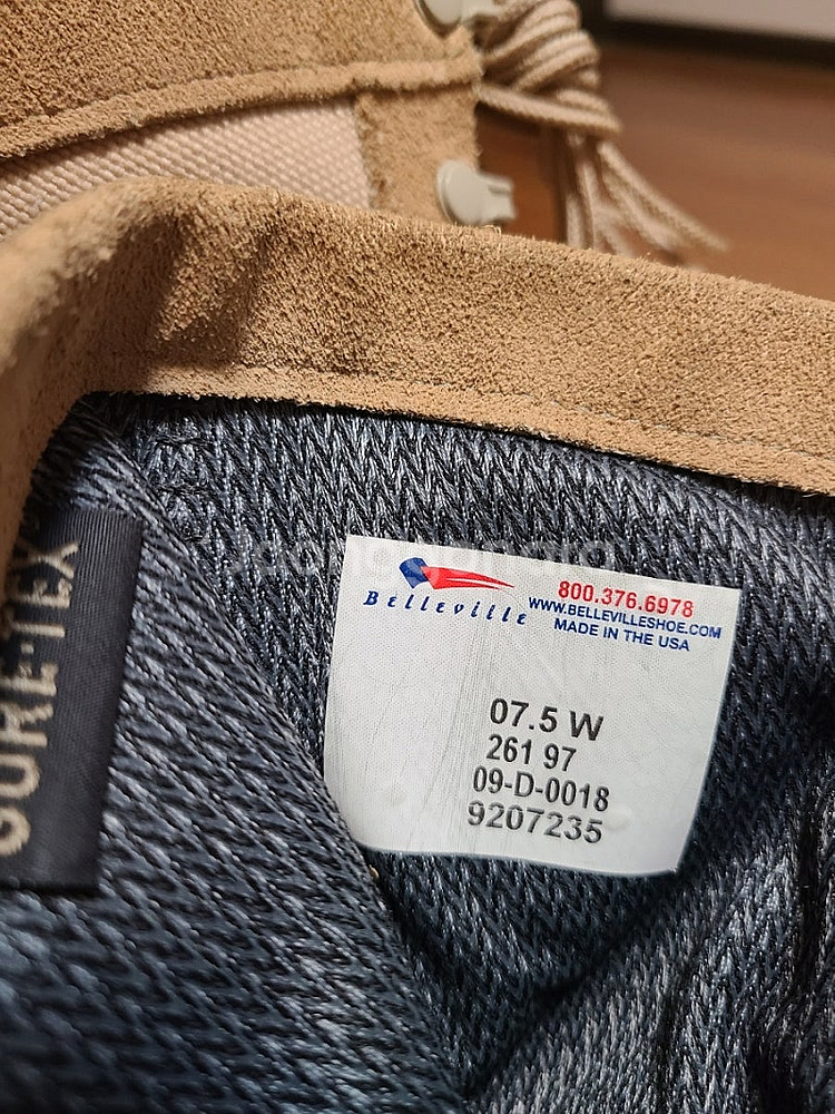 미군 사막화 베르빌 사계절고어택스부츠 7.5W 260m...--5