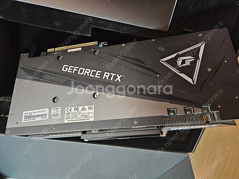 컬러풀 RTX 3080TI Vulcan 불칸 판매합니다--5
