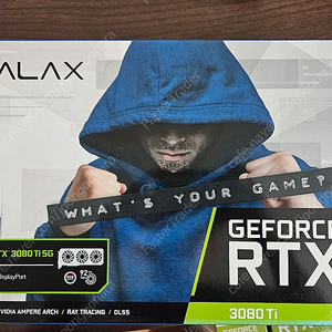 GALAX 갤럭시 3080TI SG 판매합니다 블랙4팬