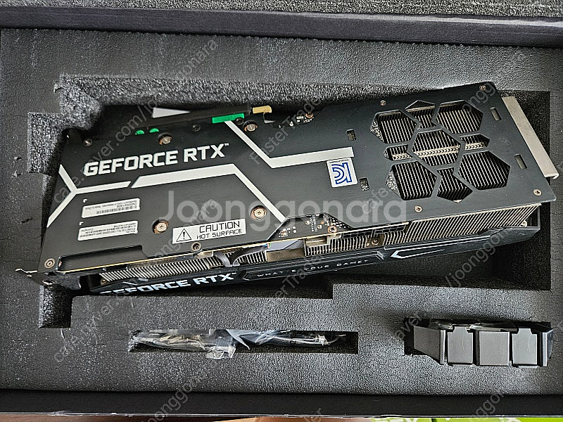 GALAX 갤럭시 3080TI SG 판매합니다 블랙4팬--4