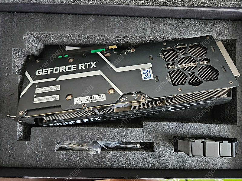 GALAX 갤럭시 3080TI SG 판매합니다 블랙4팬 이미지