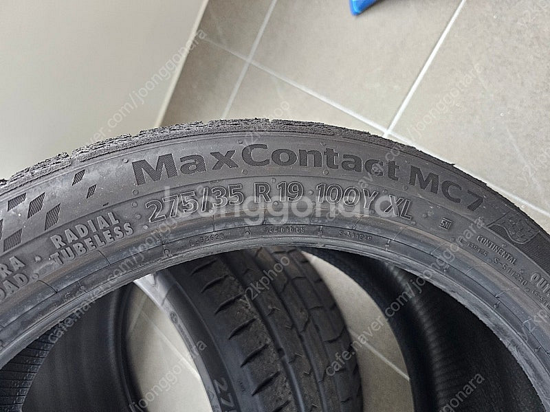 MC7 275 35 19 중고 타이어--0