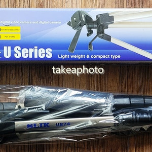 슬릭 U874 고급형 4단 삼각대 신품, 벤로 BK-15 미니삼각대등 일괄판매