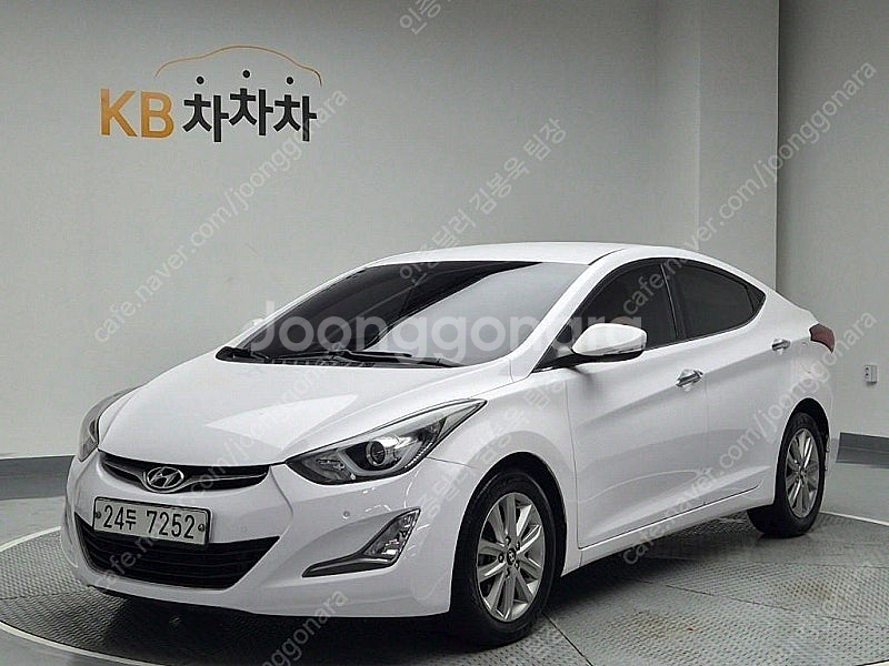 아반떼 중고 아반떼 더 뉴 아반떼 중고차 흰색 2015...--0