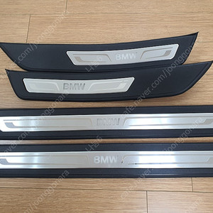 BMW F10 순정 LED 도어 스커프(조명 발판) 판매합니다.