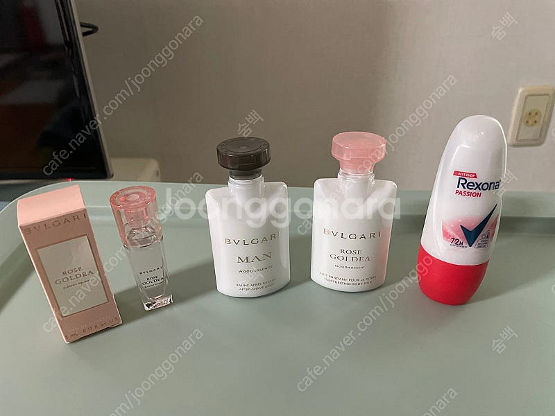 여행용 뷸거리 향수 바디로션 면도크림 데오드란트 세트--1