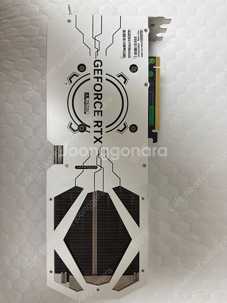 갤럭시 RTX4070ti EX게이머 화이트 판매해요--2