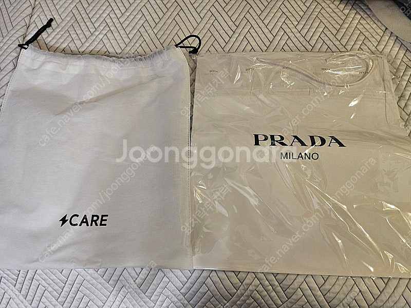 프라다 셀비지 데님 반팔 L--1