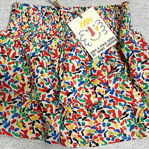 보보쇼즈 24ss 컨페티 러플 스커트 8-9y (새상품)