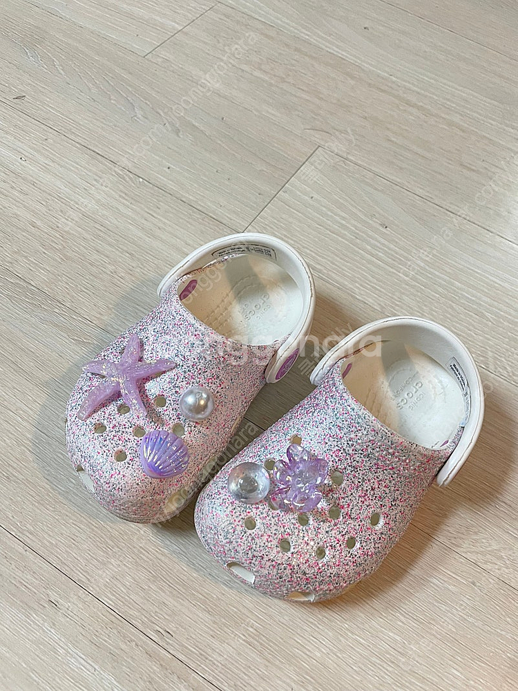 유아 글리터 크록스 size 5 (120 사이즈)--0