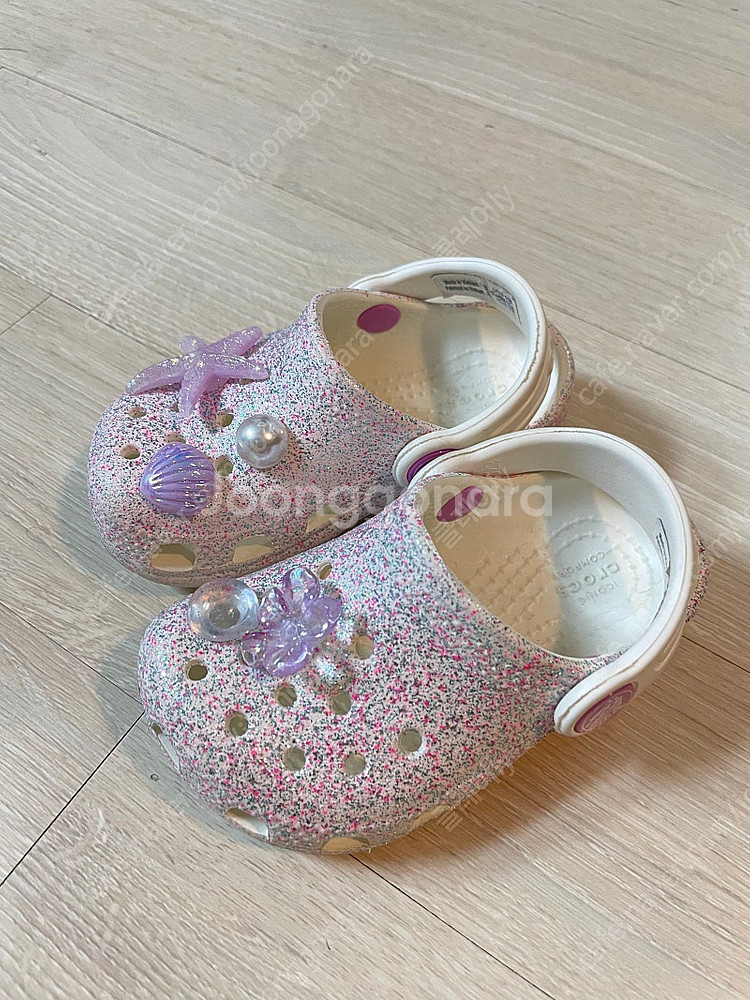 유아 글리터 크록스 size 5 (120 사이즈)--1