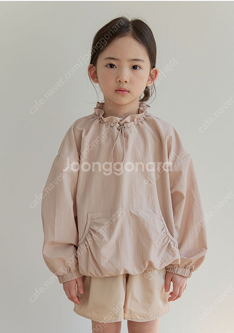 동그라미 바람막이 팬츠 셋업 XL--2