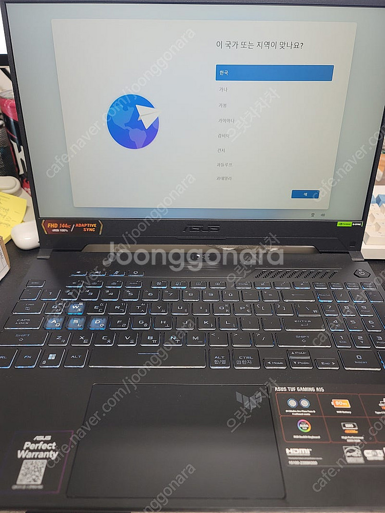 ASUS TUF A15 FA507NUR게이밍 노트북 급...--0