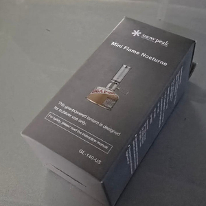 [팝니다] 스노우 피크 미니플레임 녹턴 가스랜턴 Snow Peak Mini Flame GL-140-US 미개봉 새제품