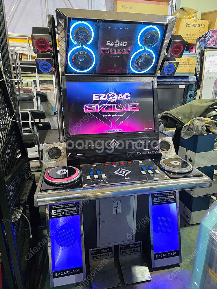 EZ2AC(EZ2DJ) 오락기 이볼브 버전--0