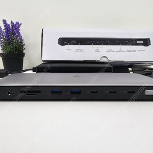 썬더볼트4, USB4 4k 240hz, 트리플 모니터, 2.5Gb Lan 지원 도킹 슈피겐 PD2307 (CalDigit TS4 칼디짓 대채용)