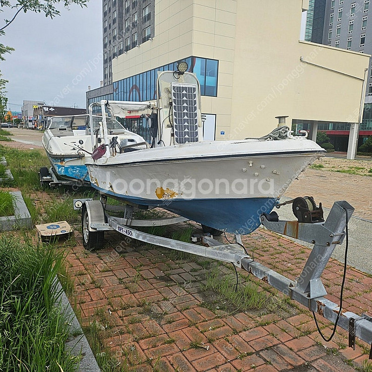 보트 및 트레일러 팝니다[딴지사양합니다]--3