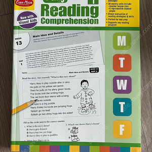 Evan moor reading comprehension