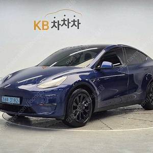 테슬라 모델 Y 중고 테슬라 중고 파란색 2021년식 61,476km 롱 레인지 중고차카페