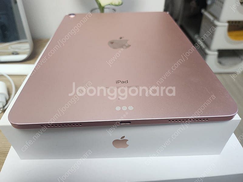 아이패드 에어 4세대 64기가 핑크 wifi 풀박스 팝...--2
