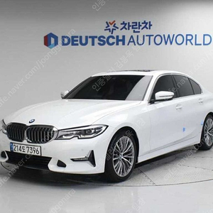 BMW 3시리즈 중고 BMW 320i 중고 승용차 흰색 2022년식 41,091km 320i 럭셔리 중고차이자