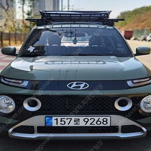 현대 캐스퍼 중고 캐스퍼 중고차 녹색 2023년식 35,222km 1.0 가솔린 터보 밴 스마트 중고차구매