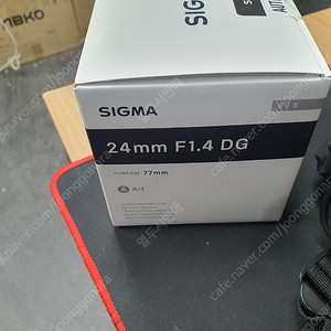 시그마 24mm f1.4 dg 아트이사식 캐논마운트