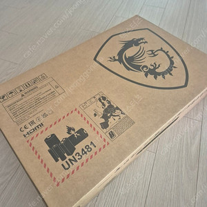 MSI Sword GF76 게이밍노트북 i7-13620H 13세대 rtx4060 램 32GB SSD 2TB 신품 미사용 팝니다.
