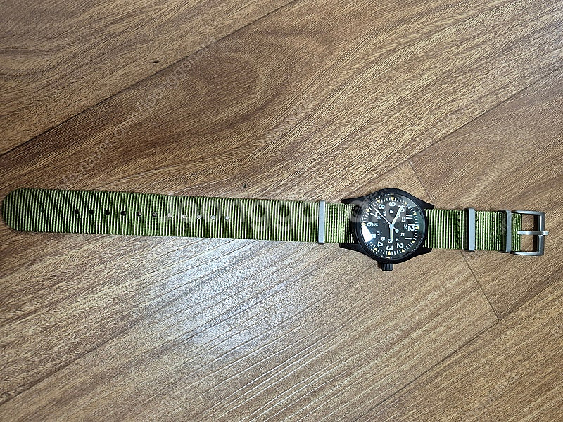 밀리타도 Militado ML05 38mm 해밀턴 카키...--0