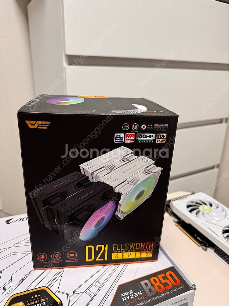 다크플래쉬 Ellsworth D21 듀얼타워 공랭 쿨러--0