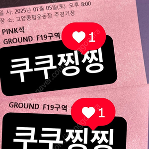 블랙핑크 토요일 F19 연석