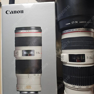 캐논 EF 70-200 F4 Is USM 형아백통 팔아요