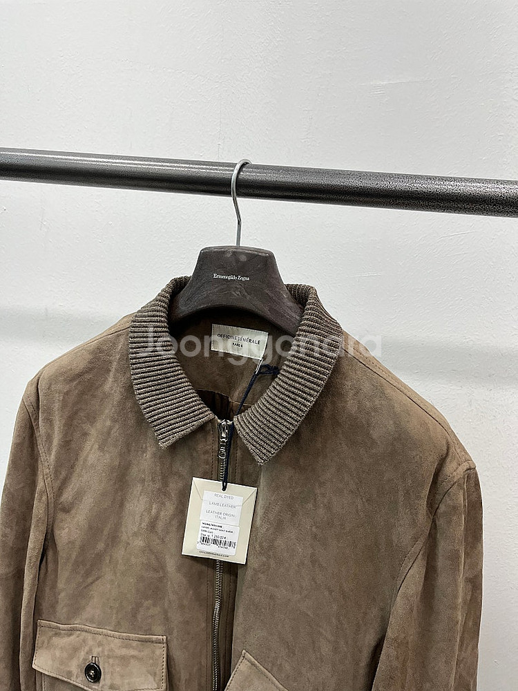 95-100) 오피신 제네랄 24fw A-2 스웨이드 ...--7