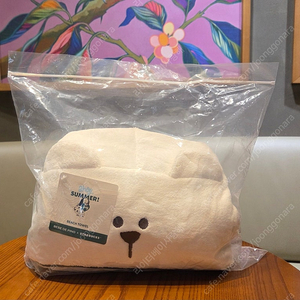 스타벅스 x 베베드피노 비치 타월 판초 베어리스타 비치볼 새상품 팝니다
