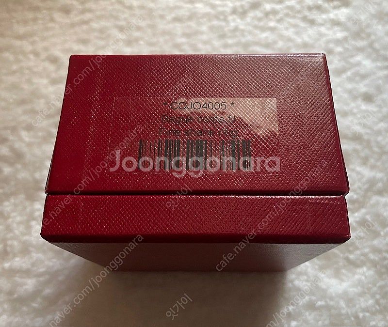 명품 정품 까르띠에 반지 케이스--2