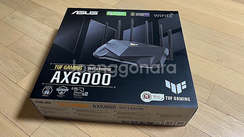ASUS TUF-AX6000 정품 유무선공유기 팝니다--1