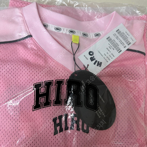 히로 풋볼 저지 핑크 120 새상품