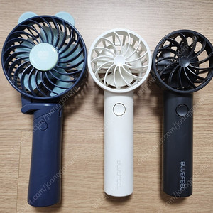 휴대용 미니 선풍기 3개 택포