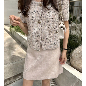 르뮈 오웬 트위드 자켓