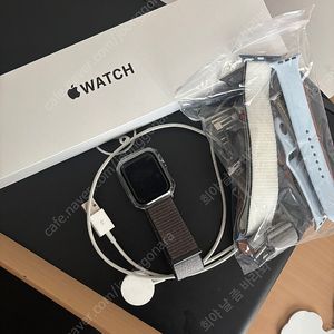 애플워치 se 44mm 스페이스 그레이 거의 새상품