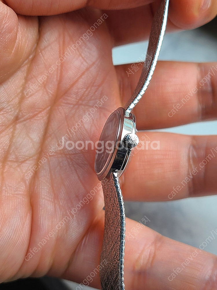 [정품] 파텍필립 여성용 엘립스 18K 화이트골드 청판...--9