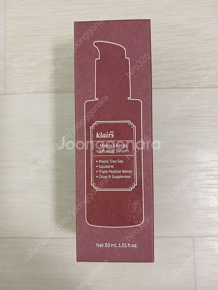 디어 클레어스 메이플 에너지 인퓨징 크림, 세럼--2