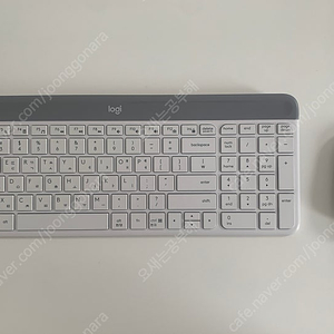 로지텍 Logitech 무선키보드&마우스 콤보 MK470. 2만원