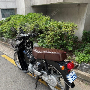 슈퍼커브 23년식 블랙/크롬 17xx km