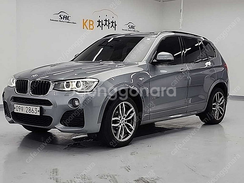 BMW X3 중고 BMW X3 중고차 회색 2017년식...--0
