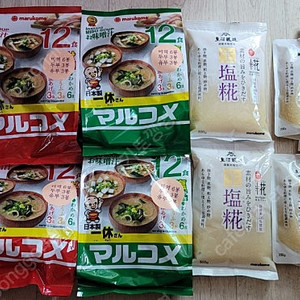 마루코메 미소된장국4봉+누룩소금4봉